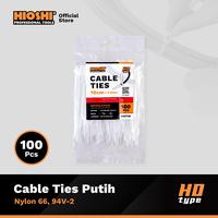 Gambar Cable Ties Kabel tis Nylon / Pengikat kabel (PUTIH) MURAH - BAGUS - 10cm x 2.5mm dari HioshiToolsOfficial Kota Surabaya 3 Tokopedia