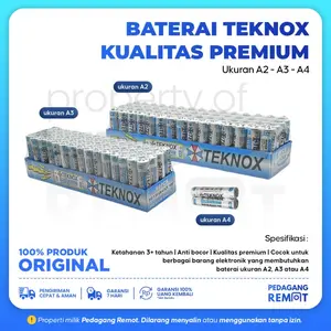 Baterai Batre Teknox AAAA / Batu Baterai Batre Teknox A4 Premium Quality - 2 pcs