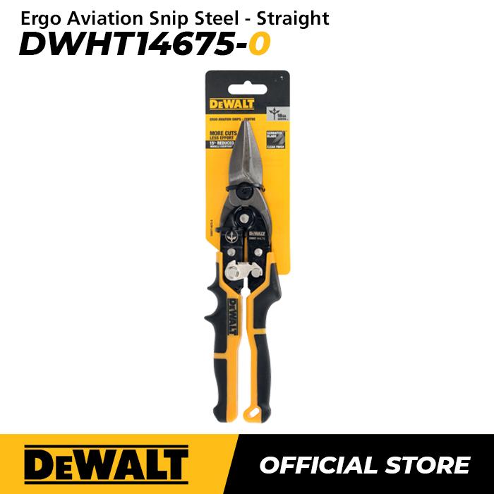 Gambar Dewalt Ergo Aviation Snip Steel-Straight / Gunting Besi Lurus DWHT14675-0 dari Dewalt ID Kota Semarang Tokopedia