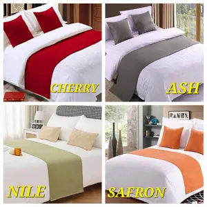 Bed Runner Hotel Selendang Kasur Scraf Kasur Hotel 35x180