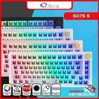 Gambar AKKO 5075 - 75% - RGB - GASKET - BAREBONE - MECHANICAL KEYBOARD - KNOB - STARRY BLACK dari Rumah-Keyboard Kota Administrasi Jakarta Barat 1 Tokopedia