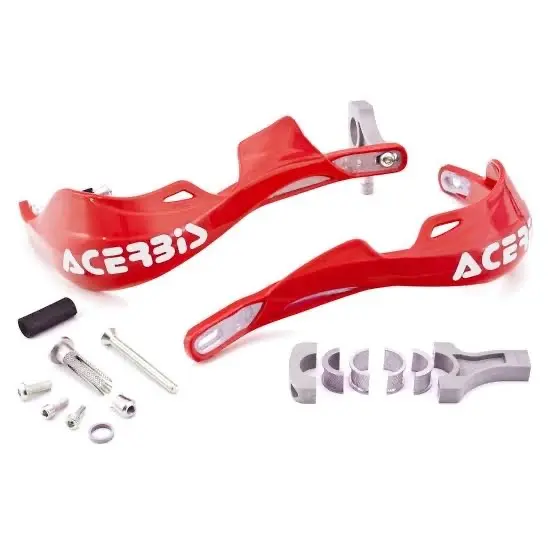 Handguard Acerbis Rally Pro Red / pelindung stang motor