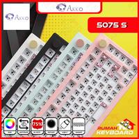 Gambar AKKO 5075 - 75% - RGB - GASKET - BAREBONE - MECHANICAL KEYBOARD - KNOB - STARRY BLACK dari Rumah-Keyboard Kota Administrasi Jakarta Barat 5 Tokopedia