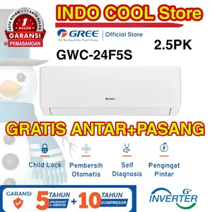 Ac Split Gree Inverter 2.5 PK GWC-24F5S