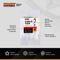 Gambar Cable Ties Kabel tis Nylon / Pengikat kabel (PUTIH) MURAH - BAGUS - 10cm x 2.5mm dari HioshiToolsOfficial Kota Surabaya 4 Tokopedia