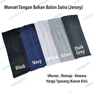 manset tangan bahan spandek balon