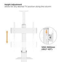 Gambar BRACKET TV CART STAND BRATECK TTV06-46TW UNTUK LAYAR MONITOR UKURAN SCREEN 37"-70" INCH VESA MOUNTING TAHAN BEBAN HINGGA 70KG dari btgcom Kota Denpasar 3 Tokopedia