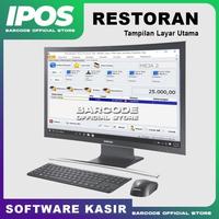 Gambar Program Software Kasir Resto Aplikasi Restoran CD + Panduan Lengkap dari Barcode Store Solutions Kota Administrasi Jakarta Pusat 4 Tokopedia