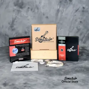 Senar Gitar Nylon Sonatair SC Black Nylon SC Clear Nylon Klasik Nilon