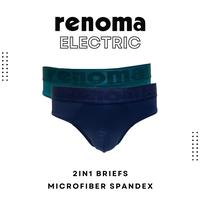Gambar Renoma Electric Mini Brief 9922 - Celana Dalam Pria Brief 2in1 - Random/Mix, S dari Renoma.id Kota Administrasi Jakarta Utara 2 Tokopedia