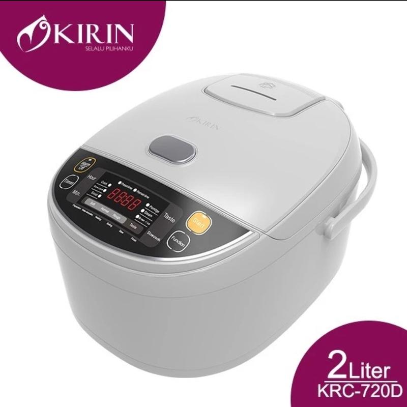 Rice Cooker Digital Kirin 2 Liter KRC-720D/ Penanak Nasi / Stainless ...