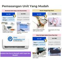 Gambar AC Panasonic 2PK CS-YN18AKJ Standard UNIT ONLY JABODETABEK YN 18 AKJ - Unit AC Only dari Kios Elektronik Kota Administrasi Jakarta Barat 4 Tokopedia
