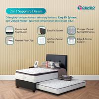 Gambar Guhdo Spring bed 2in1 Sapphire Dream Set Metropolis dari METROPOLITAN FURNITURE Kota Bekasi 4 Tokopedia