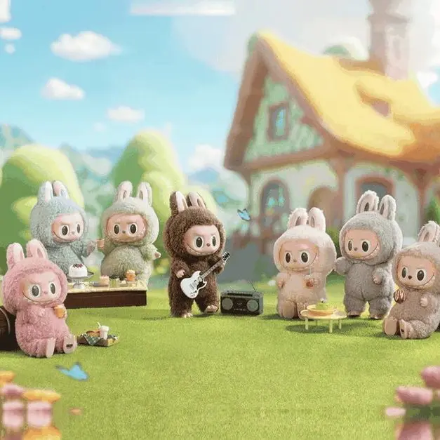 gantungan kunci aksesoris kartun LABUBU CUTE MONSTER VIRAL!! 1