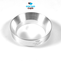 Gambar One Two Cup Dosing Ring Portafilter Espresso Machine Stainless Steel - AR5 dari One Two Cups Official Store Kota Administrasi Jakarta Barat 1 Tokopedia
