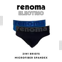 Gambar Renoma Electric Mini Brief 9922 - Celana Dalam Pria Brief 2in1 - Random/Mix, S dari Renoma.id Kota Administrasi Jakarta Utara 1 Tokopedia
