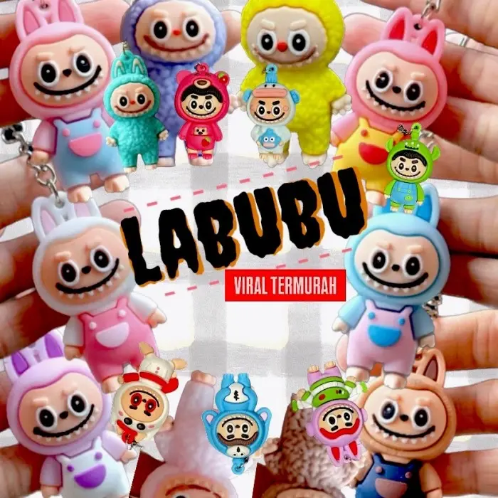 Gantungan aksesoris LABUBU CUTE MONSTER VIRAL!!