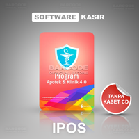 Gambar Program Software Kasir Apotek & Klinik 4.0 CD + Panduan Lengkap dari Barcode Store Solutions Kota Administrasi Jakarta Pusat 1 Tokopedia