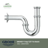 Gambar GROHE 28947000 P-TRAP 1 1/4″ FOR BIDETS dari LANGGENG Home Center Kota Surabaya 2 Tokopedia