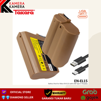 Gambar Takara EN-EL15 Battery Baterai Batere with USB Type-C for NIKON Camera dari KameraKamera Kota Administrasi Jakarta Pusat 3 Tokopedia