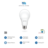 Gambar Bestlife Lampu Bohlam LED 8W 6500K Cahaya Putih dari BIG Electric Kota Administrasi Jakarta Utara 3 Tokopedia