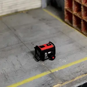 3D Receh Genset tipe 2 skala 1 64 Akesoris diorama Maket Diecast Power Generator