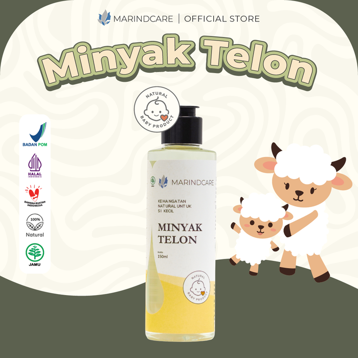 Gambar Minyak Telon 150 ml - MARINDCARE-Pure Essential oil | Minyak Baby Bayi dari MarindcareOfficial Kota Surabaya Tokopedia