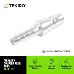 [PH40] Air Quick Coupler Plug TEKIRO AT-QC1103 Nepel Cuk Kopler Angin PH 40