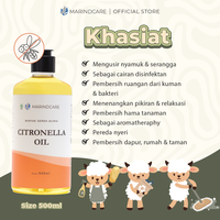 Gambar Citronella Oil Minyak Sereh (Serai) 500ml - Marindcare - ANTI NYAMUK dari MarindcareOfficial Kota Surabaya 2 Tokopedia