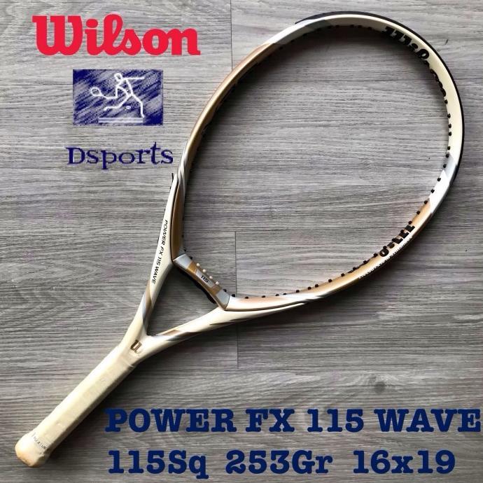 Jual Wilson Power FX 115 Wave 253 gr ( Racket Tennis Tenis Raket