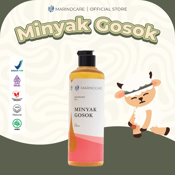 Gambar Minyak Gosok 250ml MARINDCARE Pijat, meredakan pegal, keseleo, luka dari MarindcareOfficial Kota Surabaya Tokopedia