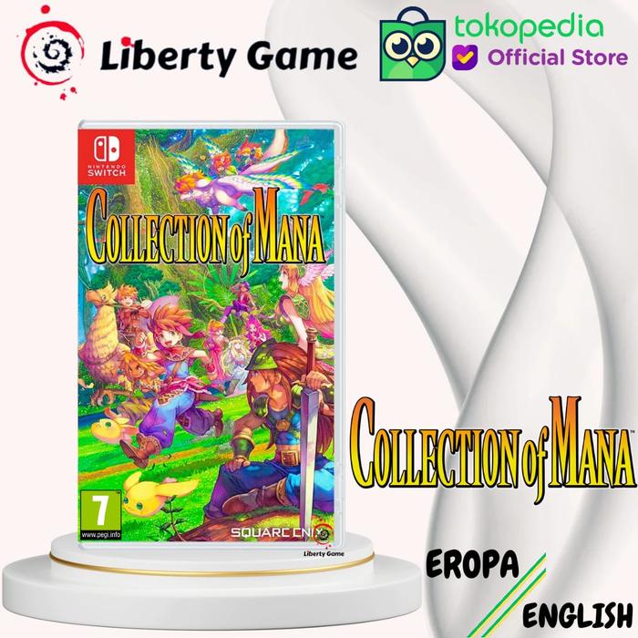 Gambar Nintendo Switch Collection Of Mana Game Original for Switch dari Liberty Game Store Kota Administrasi Jakarta Utara Tokopedia