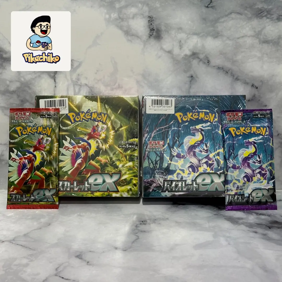 Kartu Pokemon TCG Japanese / Japan Scarlet EX Violet EX Booster Box