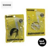 Gambar REDSKULL RSEW01 Wired Earphone Headset Semi In Ear Bass Compatible For All Phone Mic - Hitam dari bestdeal_NEW Kota Administrasi Jakarta Pusat 1 Tokopedia