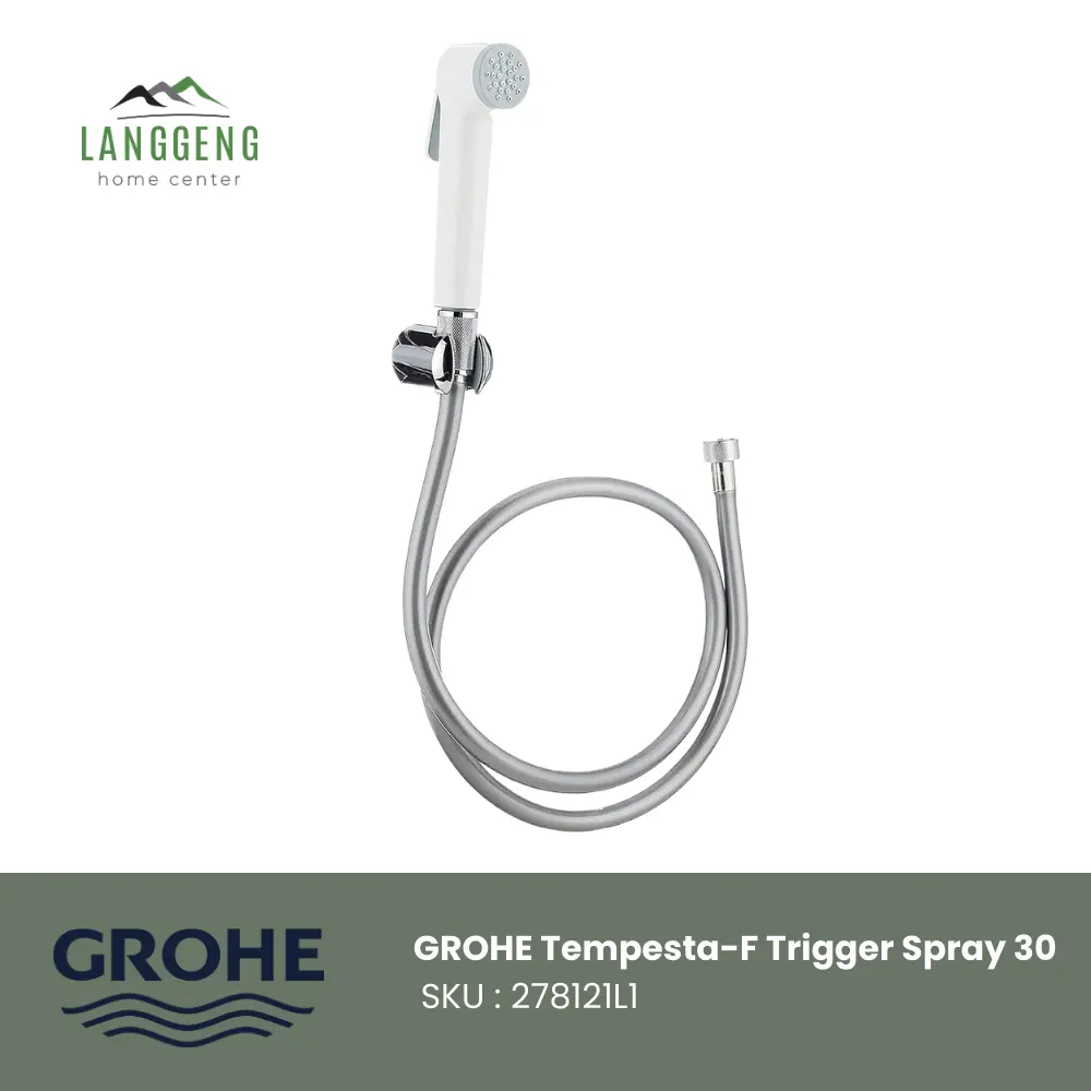 GROHE 27812IL1 Tempesta F-trigger Spray Set Perlengkapan Kamar Mandi