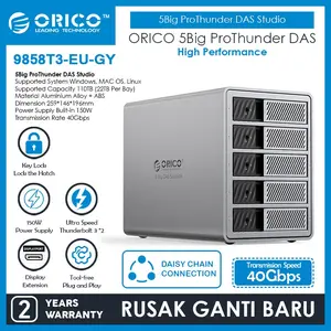 ORICO Big RAID / Pro RAID DAS Solution / DAS Studio / ProThunder 2bay 4bay 5bay MultiBay HDD Enclosure MultiBay SSD Enclosure - 98 Series - 9828U3