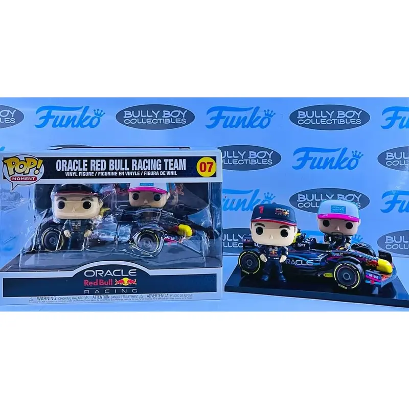 Funko Pop Formula 1 Oracle Red Bull Racing Max Verstappen Sergio Perez 3