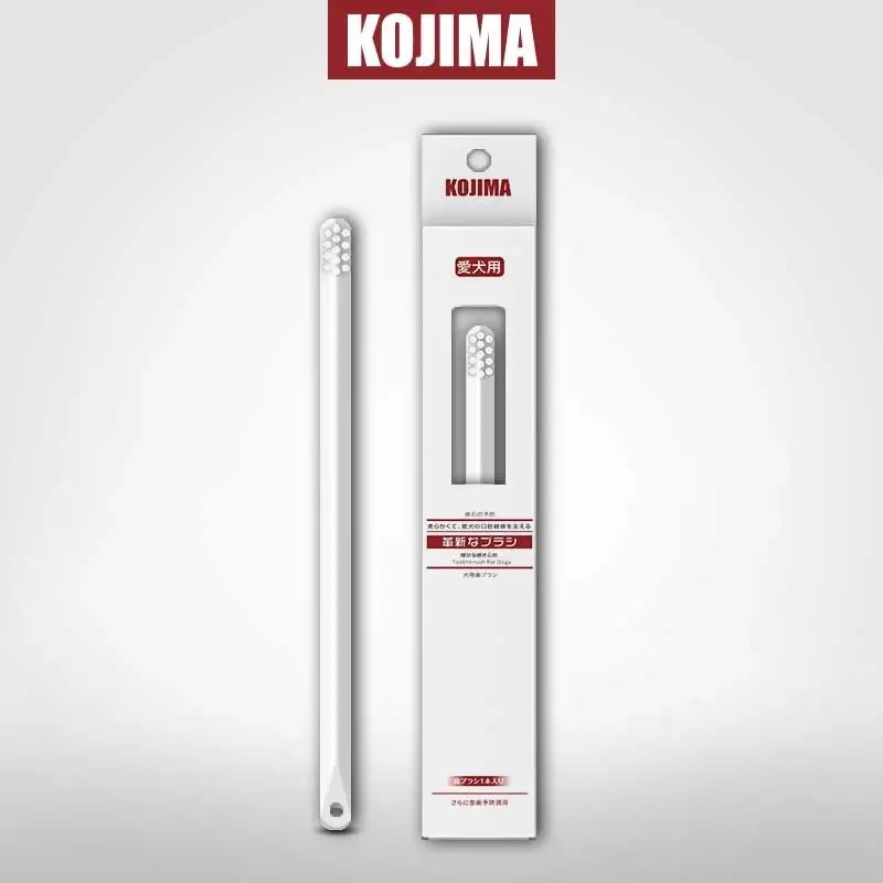 KOJIMA Dog Super Soft Toothbrush Sikat Gigi Anjing