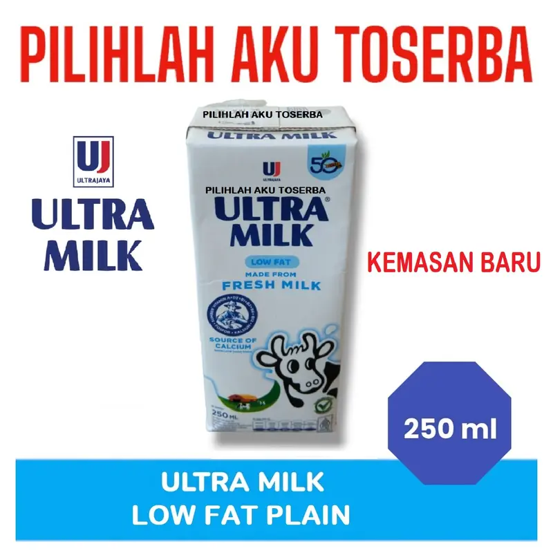 SUSU ULTRA LOW FAT FULL CREAM 250 ML - ( HARGA 1 DUS ) 1