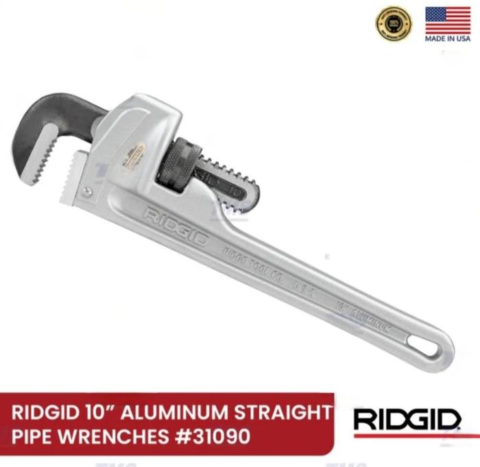Jual Kunci Pipa Alumunium Aluminium RIDGID Pipe Wrench 10