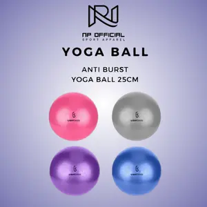 NP_Official - Anti Burst Gym Ball 25 Cm / Bola Gym / Therapy Ball / Bola Yoga X Lightspeed