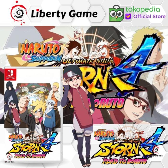 Gambar Nintendo Switch Naruto Shippuden Ultimate Ninja Storm 4 Road to Boruto dari Liberty Game Store Kota Administrasi Jakarta Utara Tokopedia