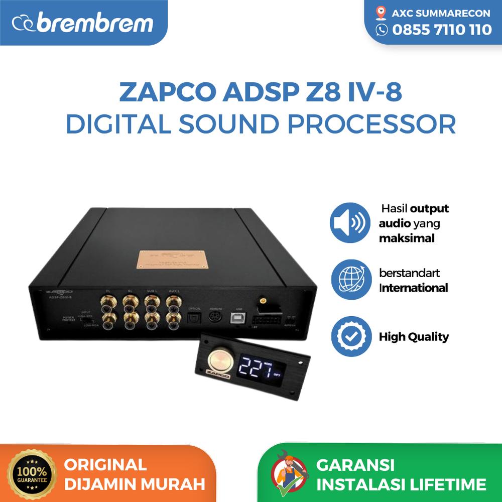 Zapco ADSP Z8 IV-8 – Digital Sound Processor - DSP