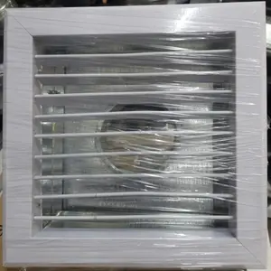 Grill exhaust 4 inch ukuran 25 cm x 25 cm luar / sok 4 inch