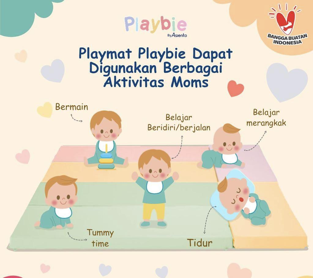 Playmat Bayi Model Bumper Box 100X100,150X150, 200X200 Series 1