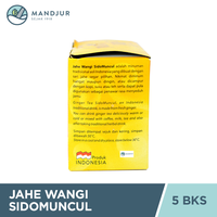 Gambar Jahe Wangi Sidomuncul Isi 5 Sachet - Minuman Hangat Tradisional dari Apotekmandjurofficial Kota Administrasi Jakarta Pusat 2 Tokopedia