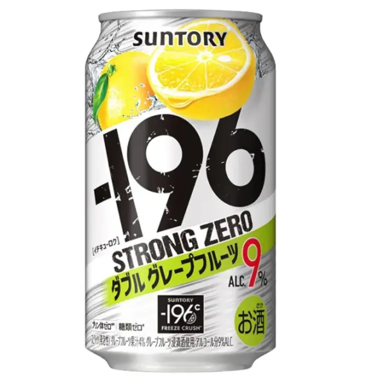 Suntory Strong Zero 196 Degree 3