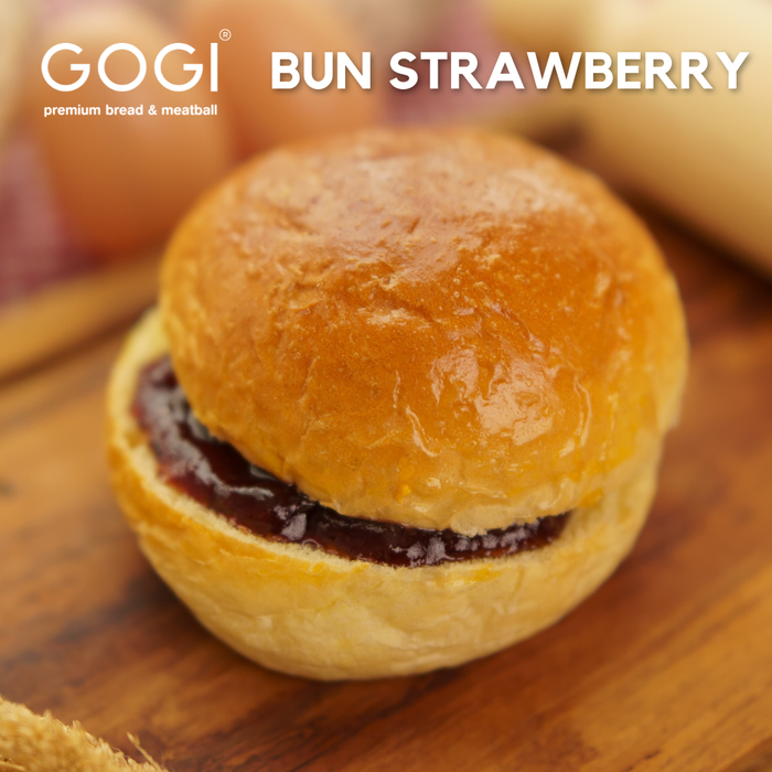 Jual Roti Strawberry Roti Manis Roti Isi Strawberry Bun Selai ...