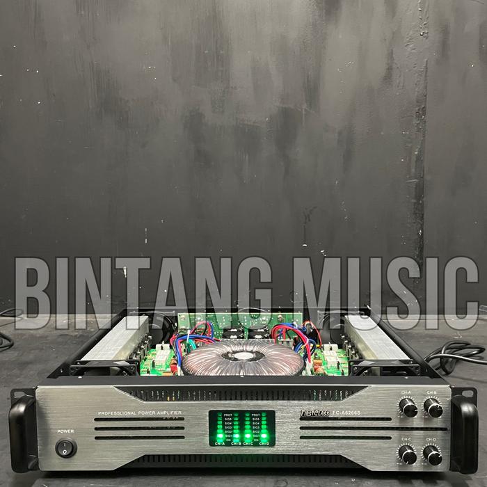 Jual power firstclass fc a6266s original 4 channel fca 6266 s