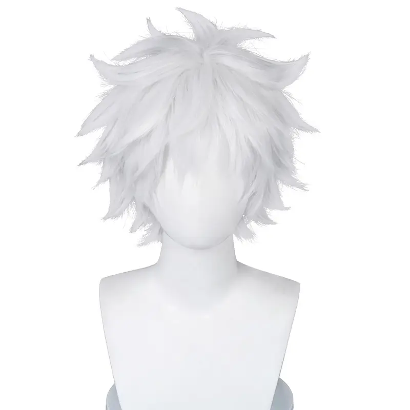 Wig Gojo Satoru Wig Anime Rambut Gojo Satoru Cosplay Anime Jujutsu Kaisen 1